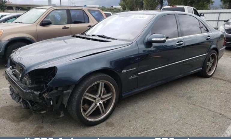 Mercedes-Benz S 55 AMG V8 Kompressor Automatas 2005 full