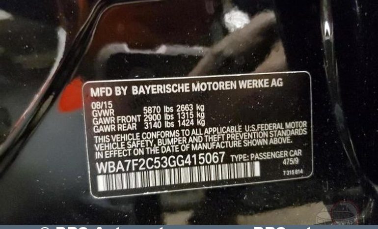 BMW 750 Li xDrive Automatas 2016 full