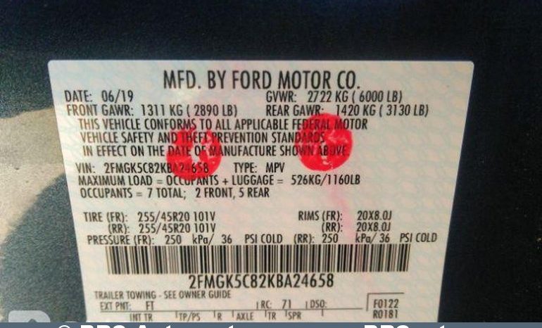 Ford Flex 3.5 FWD Automatas 2019 full