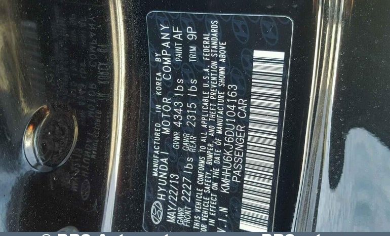 Hyundai Genesis Coupe 3.8 V6 2013 full
