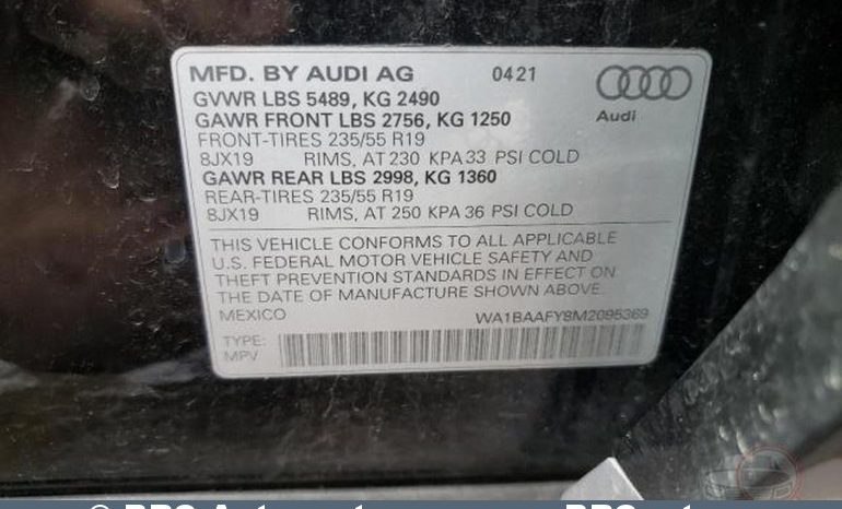 Audi Q5 45 TFSI Mild-Hydrid Quattro Premium Plus Automatas 2021 full