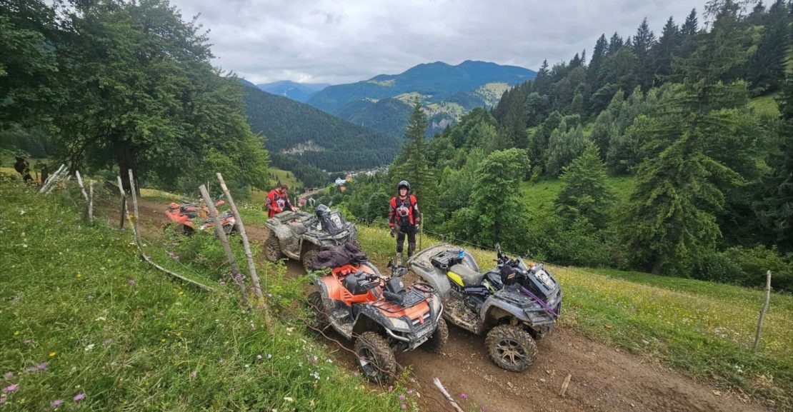 Žygis su keturračiais (Bendrovės nuotr.)
