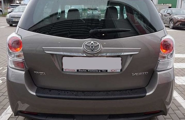 Toyota Verso 2014 full