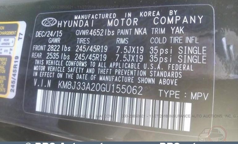 Hyundai Tucson 1.6 T-GDI Automatas 2016 full