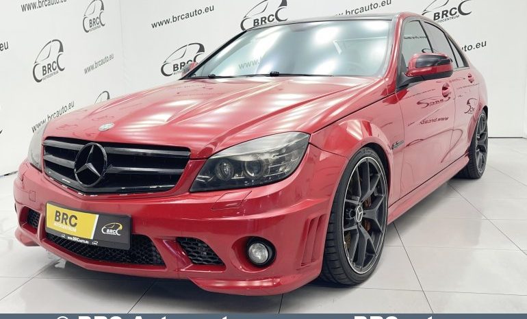 Mercedes-Benz C 63 AMG Automatas DĖŽĖS DEFEKTAS 2009 full