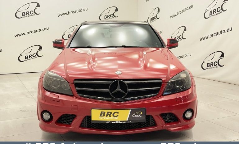 Mercedes-Benz C 63 AMG Automatas DĖŽĖS DEFEKTAS 2009 full