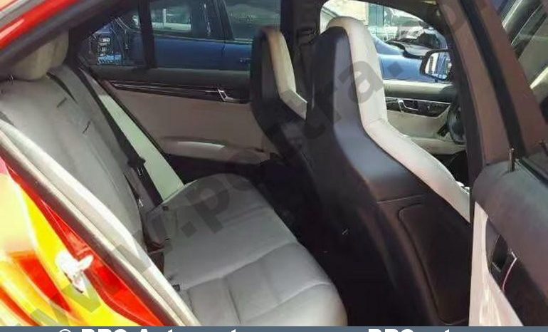 Mercedes-Benz C 63 AMG Automatas DĖŽĖS DEFEKTAS 2009 full