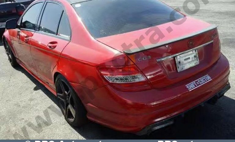 Mercedes-Benz C 63 AMG Automatas DĖŽĖS DEFEKTAS 2009 full