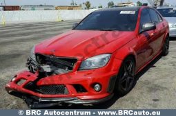 Mercedes-Benz C 63 AMG Automatas DĖŽĖS DEFEKTAS 2009 full