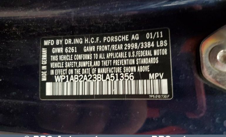 Porsche Cayenne S 4.8 Automatas 2011 full