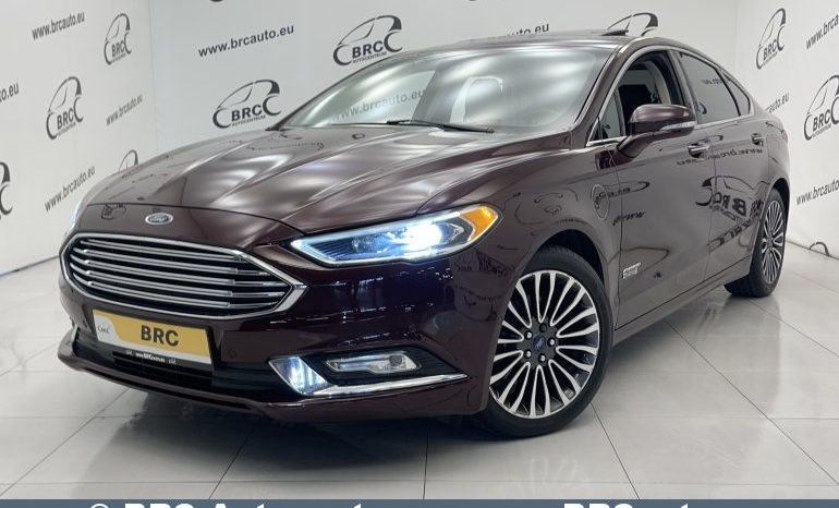 Ford Fusion Plug-In Hybrid Automatas 2017 full