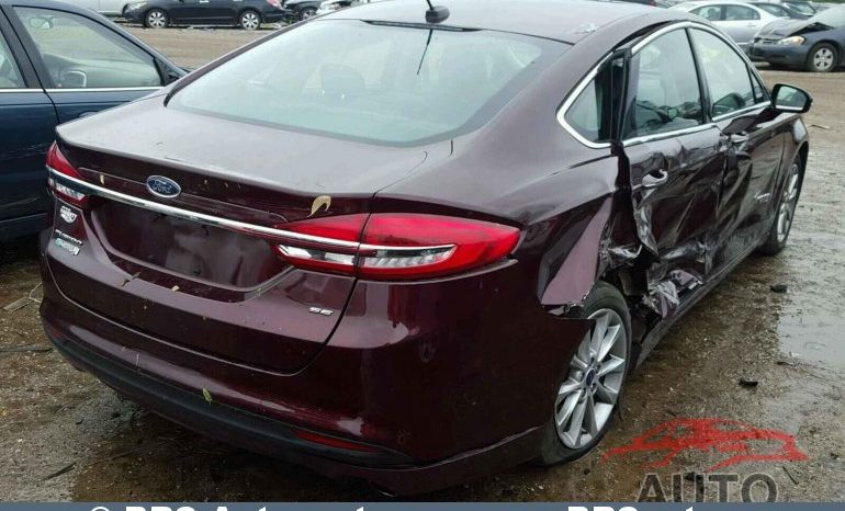 Ford Fusion Plug-In Hybrid Automatas 2017 full