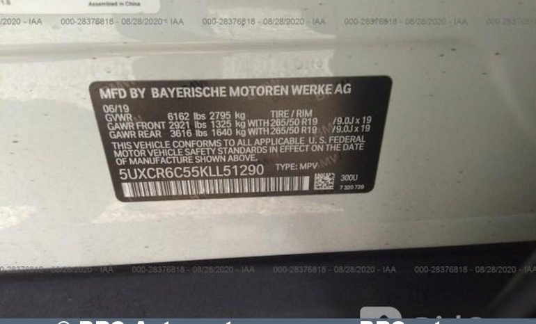 BMW X5 xDrive40i Automatas 2019 full