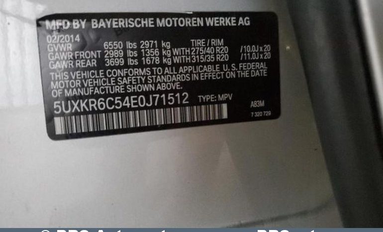 BMW X5 xDrive50i Automatas 2014 full