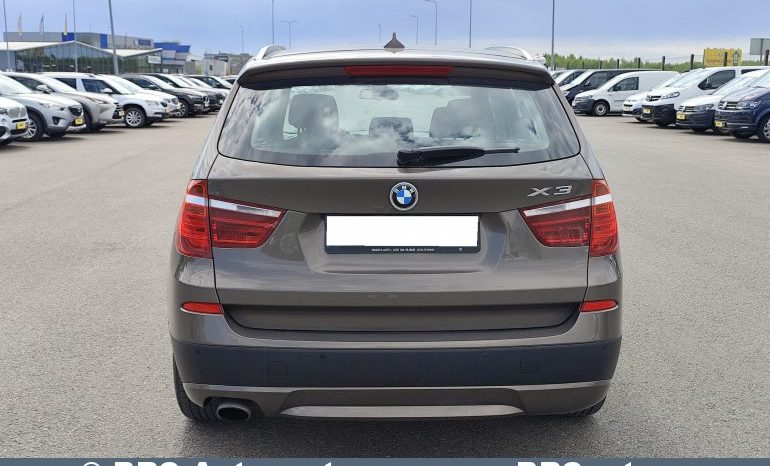 BMW X3 xDrive20i Automatas 2013 full
