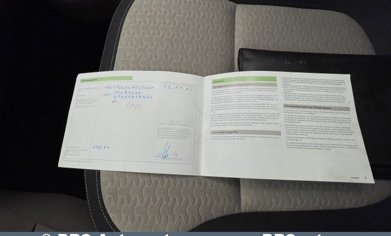 Skoda Yeti 1.6 TDI GreenLine FWD 2011 full