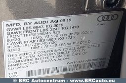Audi Q7 3.0 TFSI Quattro Automatas 2019 full