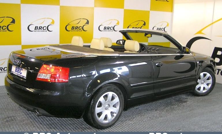 Audi A4 Cabrio 3.0V6 Quattro Multitronic 2003 full