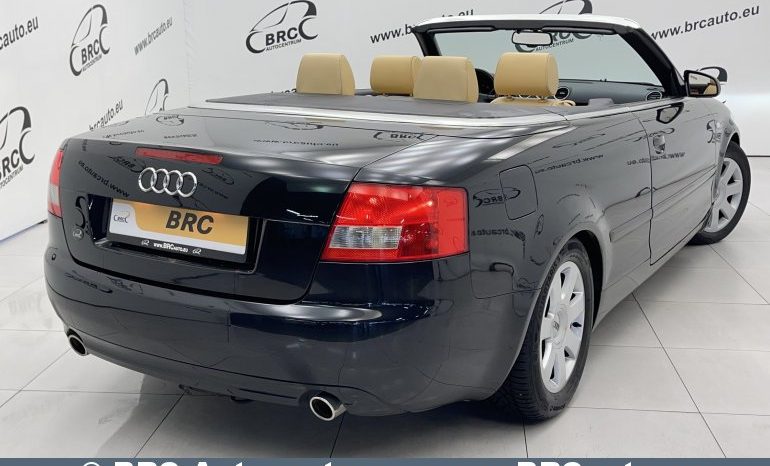 Audi A4 Cabrio 3.0V6 Quattro Multitronic 2003 full