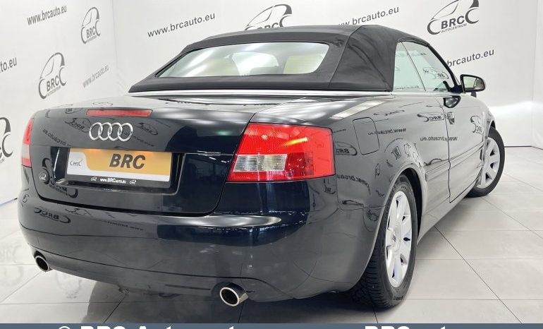 Audi A4 Cabrio 3.0V6 Quattro Multitronic 2003 full