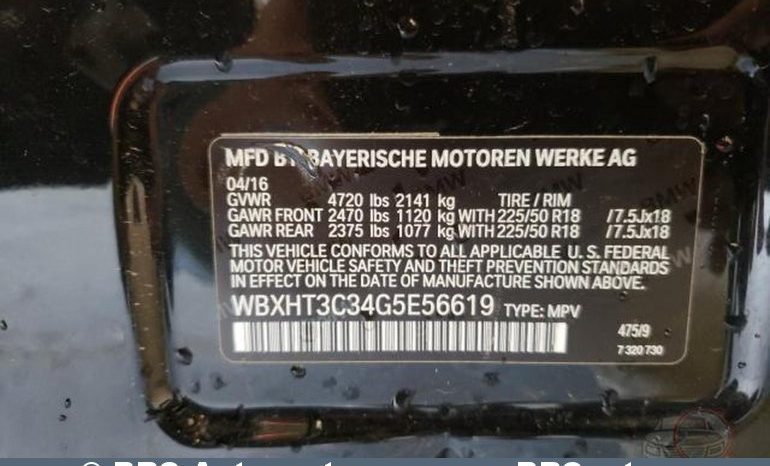 BMW X1 xDrive28i Automatas 2016 full