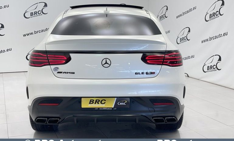 Mercedes-Benz GLE Coupe 63 AMG S V8 Biturbo 4Matic Automatas 2018 full
