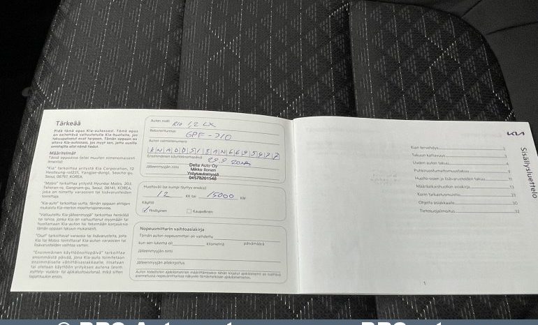 Kia Rio LX 1.2 2022 full