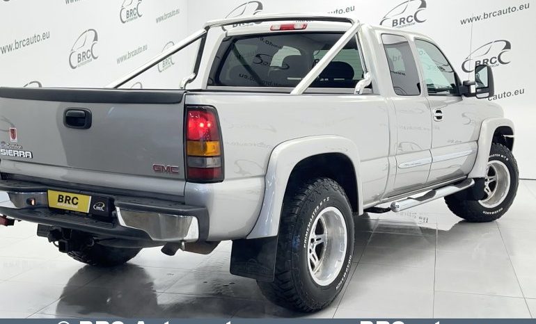 GMC Sierra Vortec V8 4WD benzinas/dujos 2007 full