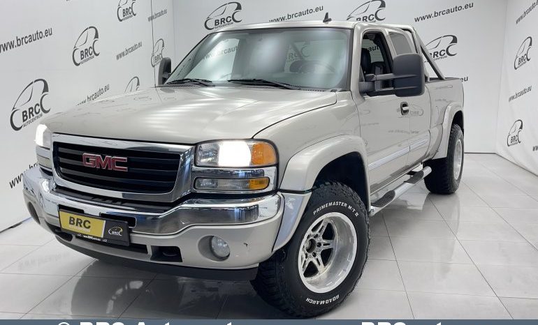 GMC Sierra Vortec V8 4WD benzinas/dujos 2007 full