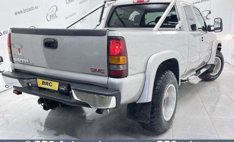 GMC Sierra Vortec V8 4WD benzinas/dujos 2007 full