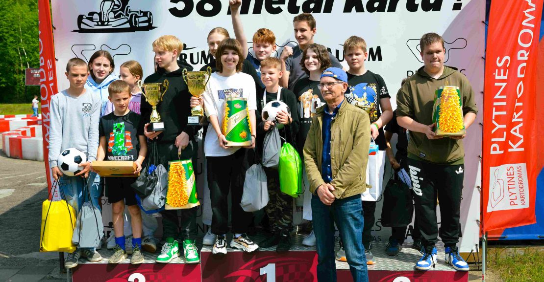 Nepriklausomybės Akto signataro Egidijaus Bičkausko kartingo turnyras