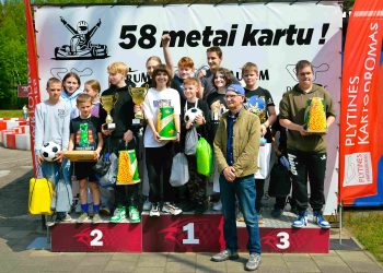 Nepriklausomybės Akto signataro Egidijaus Bičkausko kartingo turnyras