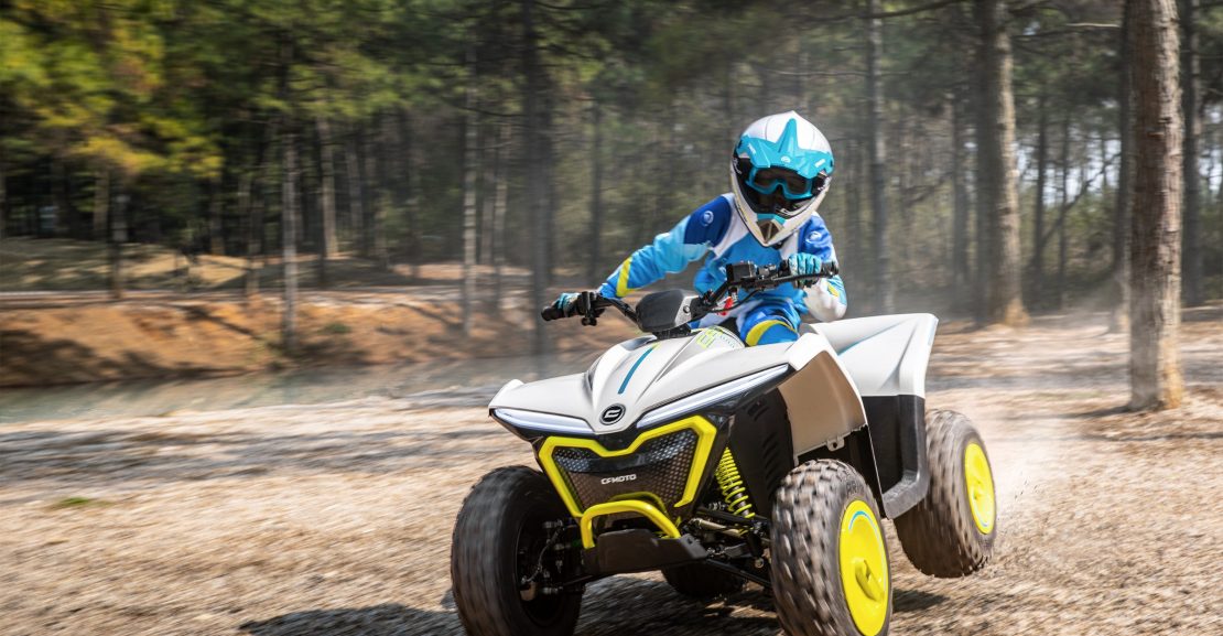 Elektrinis CFMoto CForce 110 EV keturratis (Gamintojo nuotr.)