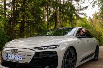 T. Ratkevičius ir Audi A6 e-tron