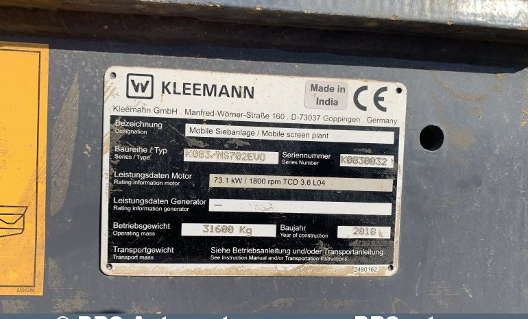 Kleemann MS 702 EVO  2018 full