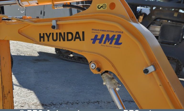 Hyundai R18-9 !Garantija! 2019 full