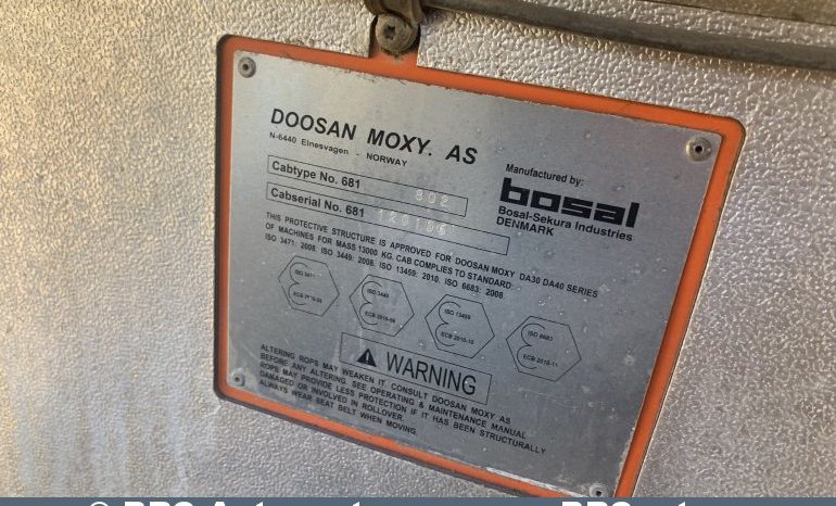 Doosan DA 40  2014 full