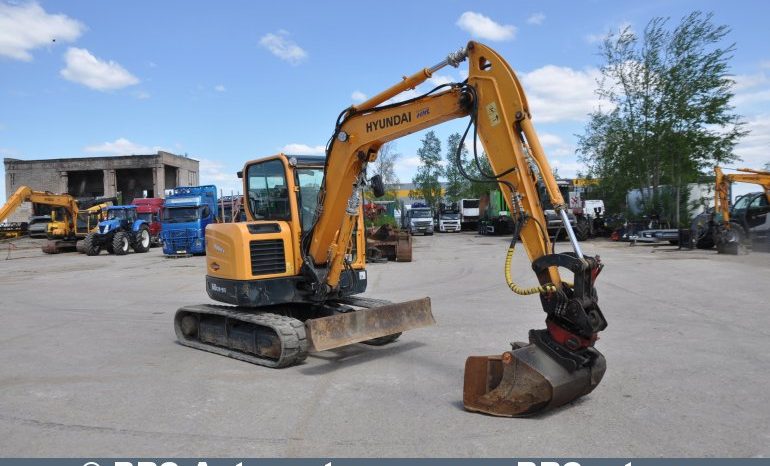 Hyundai R60CR-9A Rototilt 2015 full