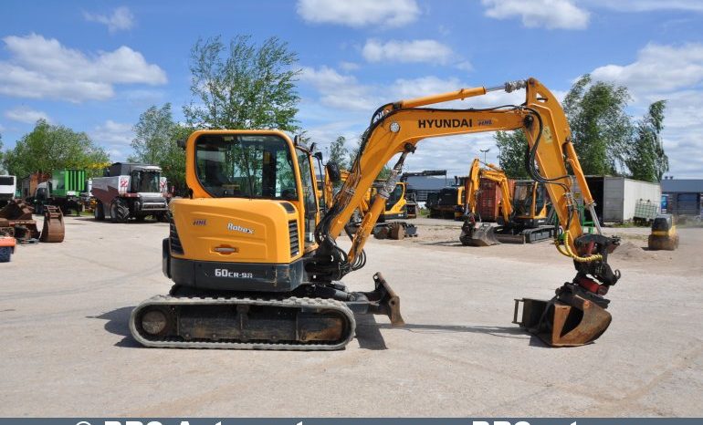 Hyundai R60CR-9A Rototilt 2015 full