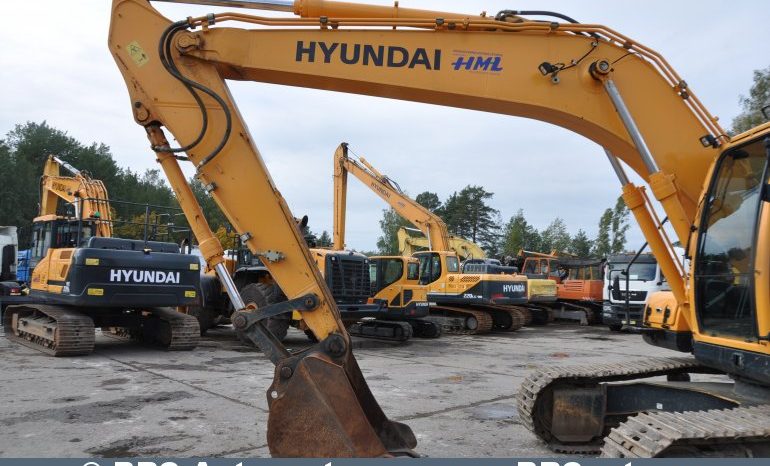 Hyundai R220LC-9S garantija 2017 full