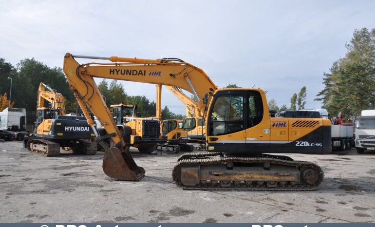 Hyundai R220LC-9S garantija 2017 full