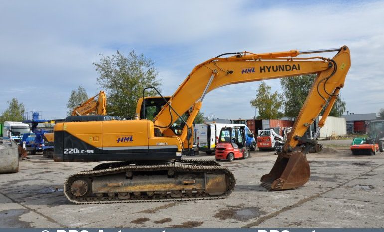 Hyundai R220LC-9S garantija 2017 full