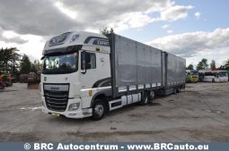 DAF XF 460 FAR + trailer Krone. Horse 22unit. 2016