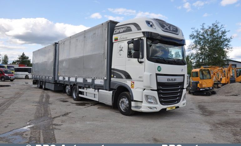 DAF XF 460 FAR + trailer Krone. Horse 22unit. 2016 full
