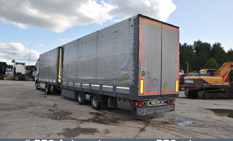 DAF XF 460 FAR + trailer Krone. Horse 22unit. 2016 full