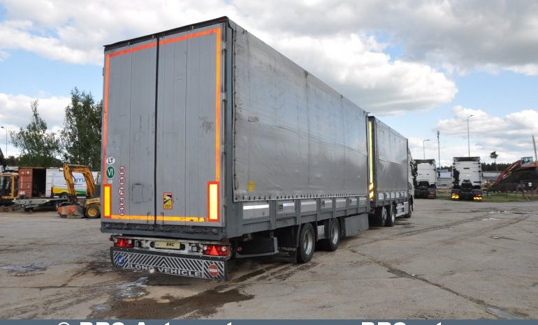 DAF XF 460 FAR + trailer Krone. Horse 22unit. 2016 full