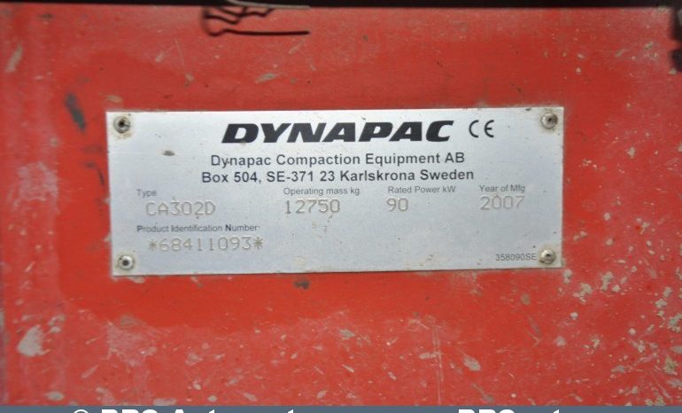 Dynapac CA302D  2007 full