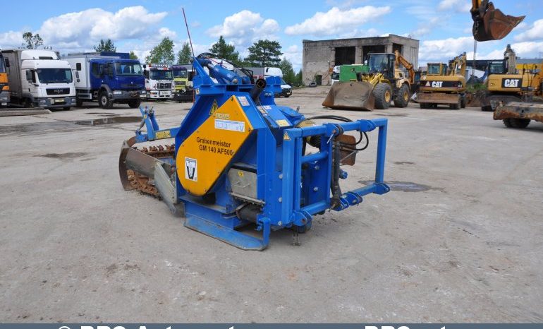 Grabenmeister GM 140 AF 500 PTO 2018 full
