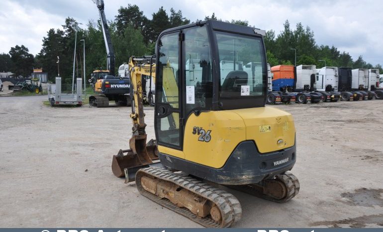 Yanmar SV26 Garantija 2018 full