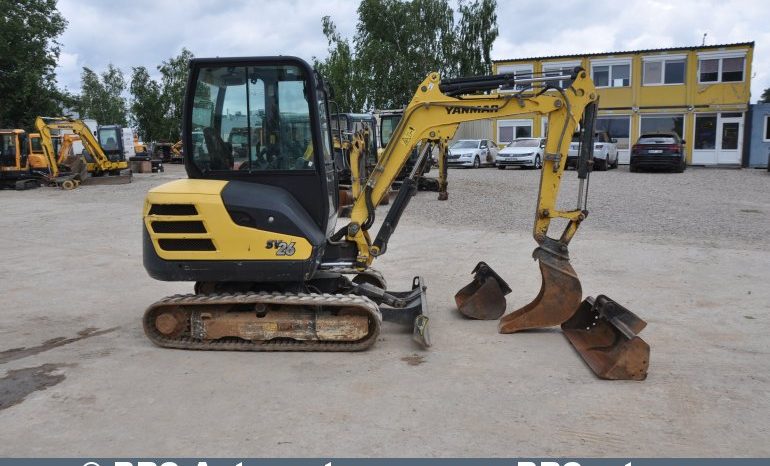 Yanmar SV26 Garantija 2018 full